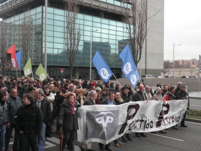 Lan-erreformaren aurkako manifestaldia 